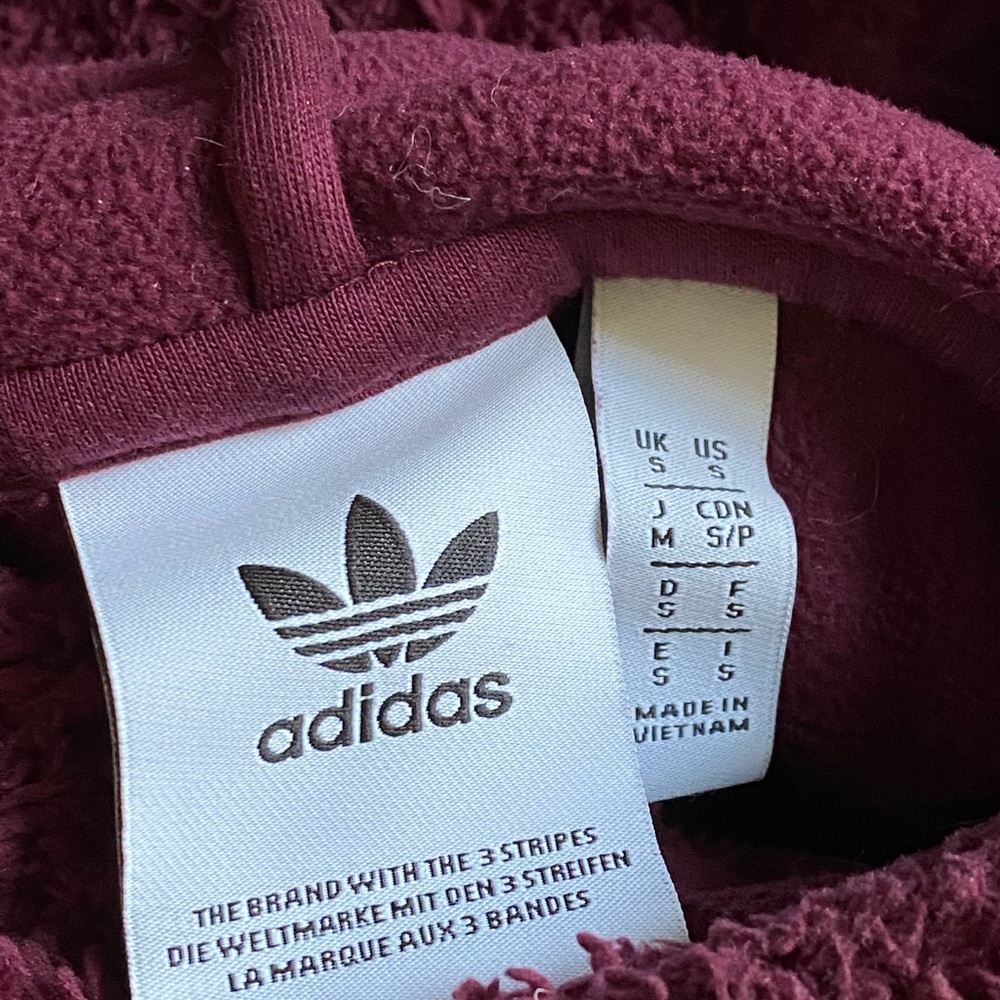 Adidas Originals Sherpa Hoodie - Picture 2 of 2